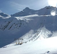 The Tonale Pass ski area